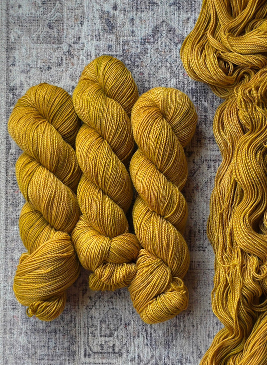 Goldenrod - Natural Sock