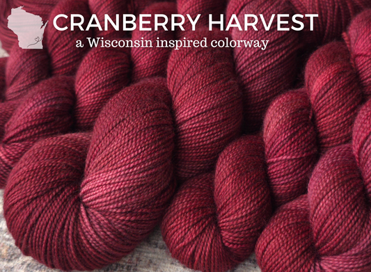 Cranberry Harvest - Dyed-To-Order